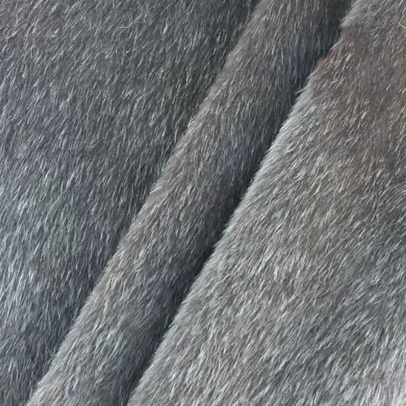 100% Nylon faux pony hair fabric stiff pony hair fabric fake pony fur material short-pile pony-skin effect fabric