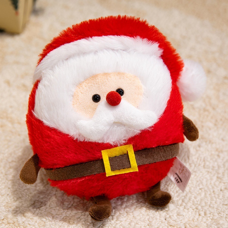 Soft faux fur Christmas plush toys Christmas stuffed animals holiday plushies Xmas plush toys