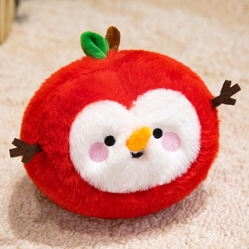 Soft faux fur Christmas plush toys Christmas stuffed animals holiday plushies Xmas plush toys