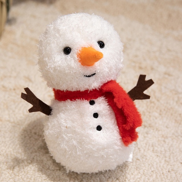 Soft faux fur Christmas plush toys Christmas stuffed animals holiday plushies Xmas plush toys