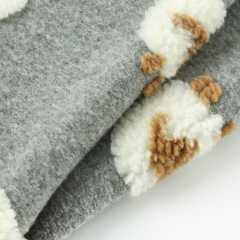Premium Faux Wool Jacquard Fabric Authentic Fake Wool Like Texture & Exquisite Jacquard Fabric