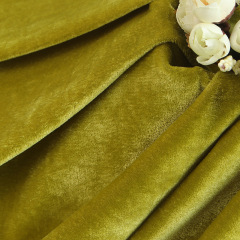 Shiny stretch velvet material for dresses smooth velvet fabric for fashion garments
