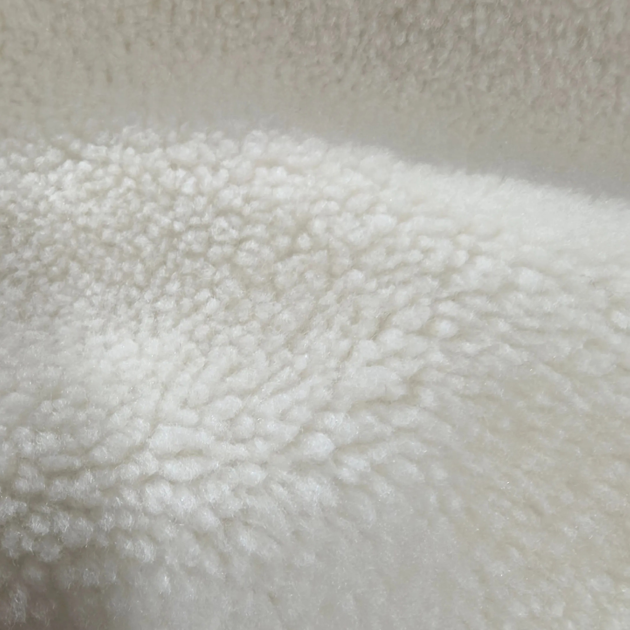 100% wool plush fabric pure wool faux fur fabric natural wool plush fabric genuine wool fleece fabric