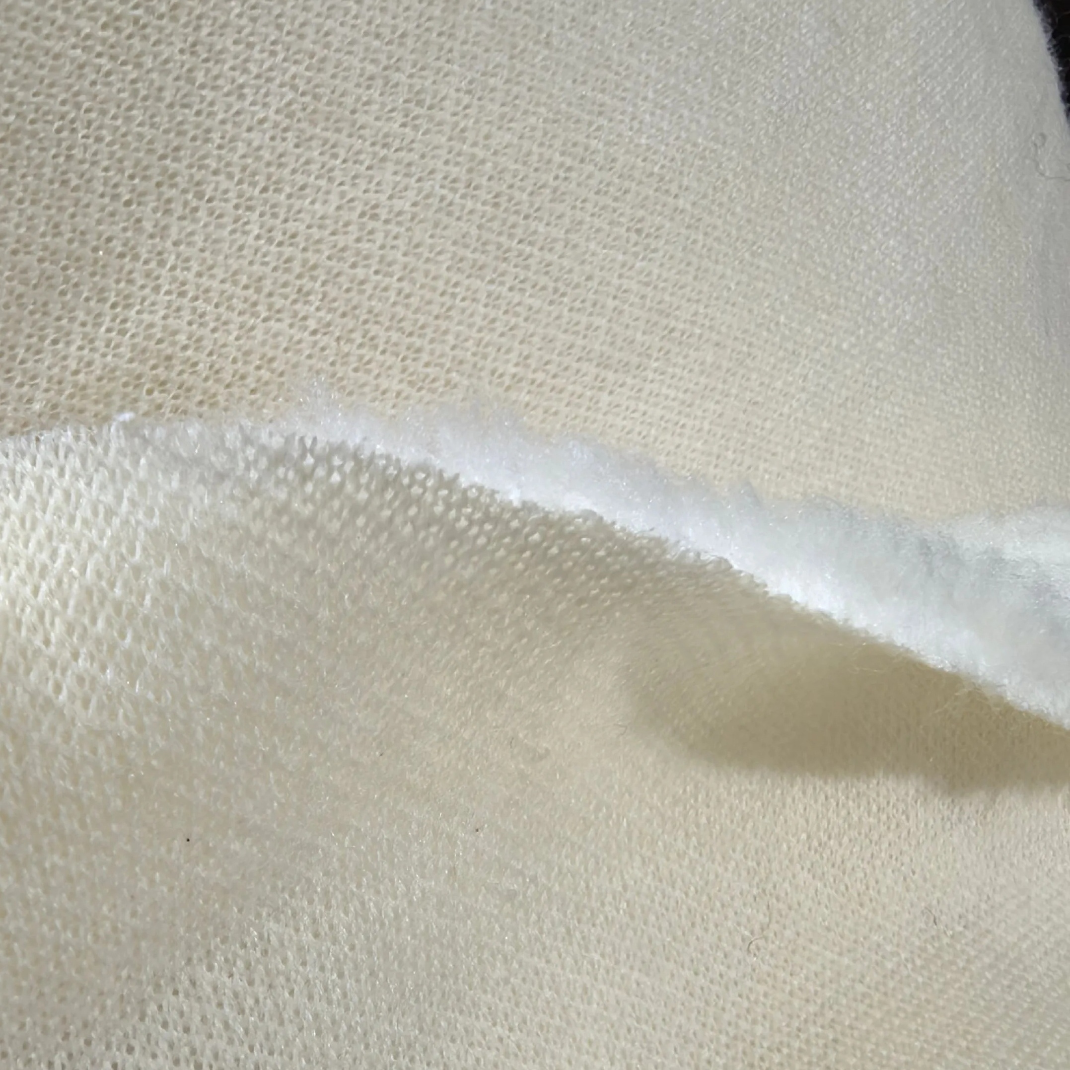 100% wool plush fabric pure wool faux fur fabric natural wool plush fabric genuine wool fleece fabric