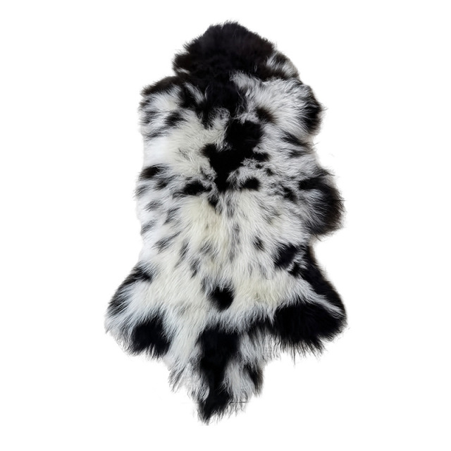 Mongolian Tan Sheepskin Pelt Natural Pattern Sheepskin Plate Whole Sheepskin Fur Pelt Mongolian Lambskin with Natural Curls