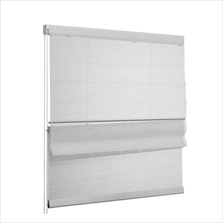 French-style Roman blinds for light-blocking, filtering and heat insulation. High-quality Roman blinds.