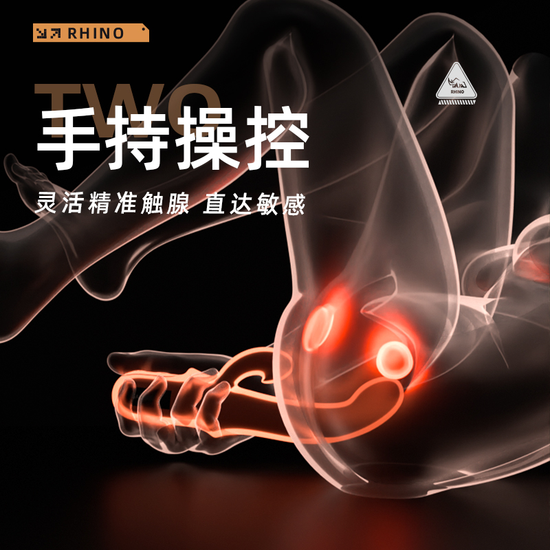 GALAKU犀牛女用抠动震动棒