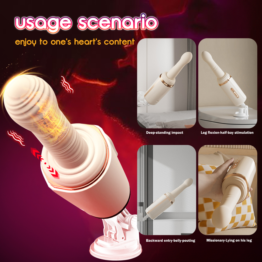 Telescopic cannon machine