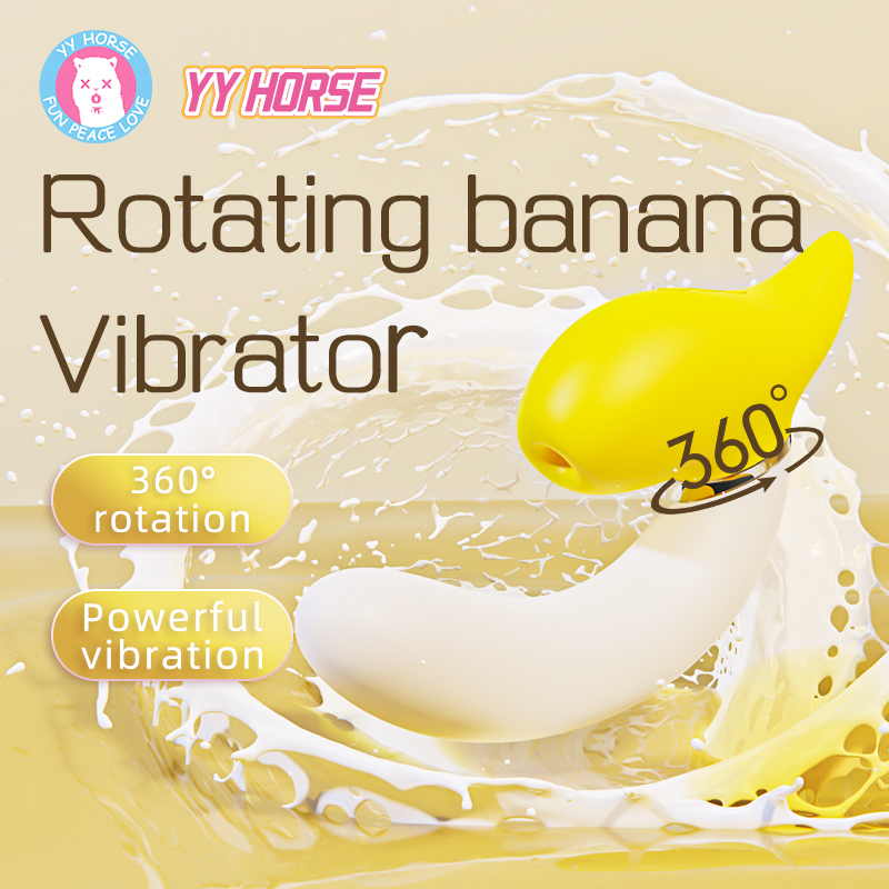 Vibrate banana sex toys that will rotate suck and vibrate