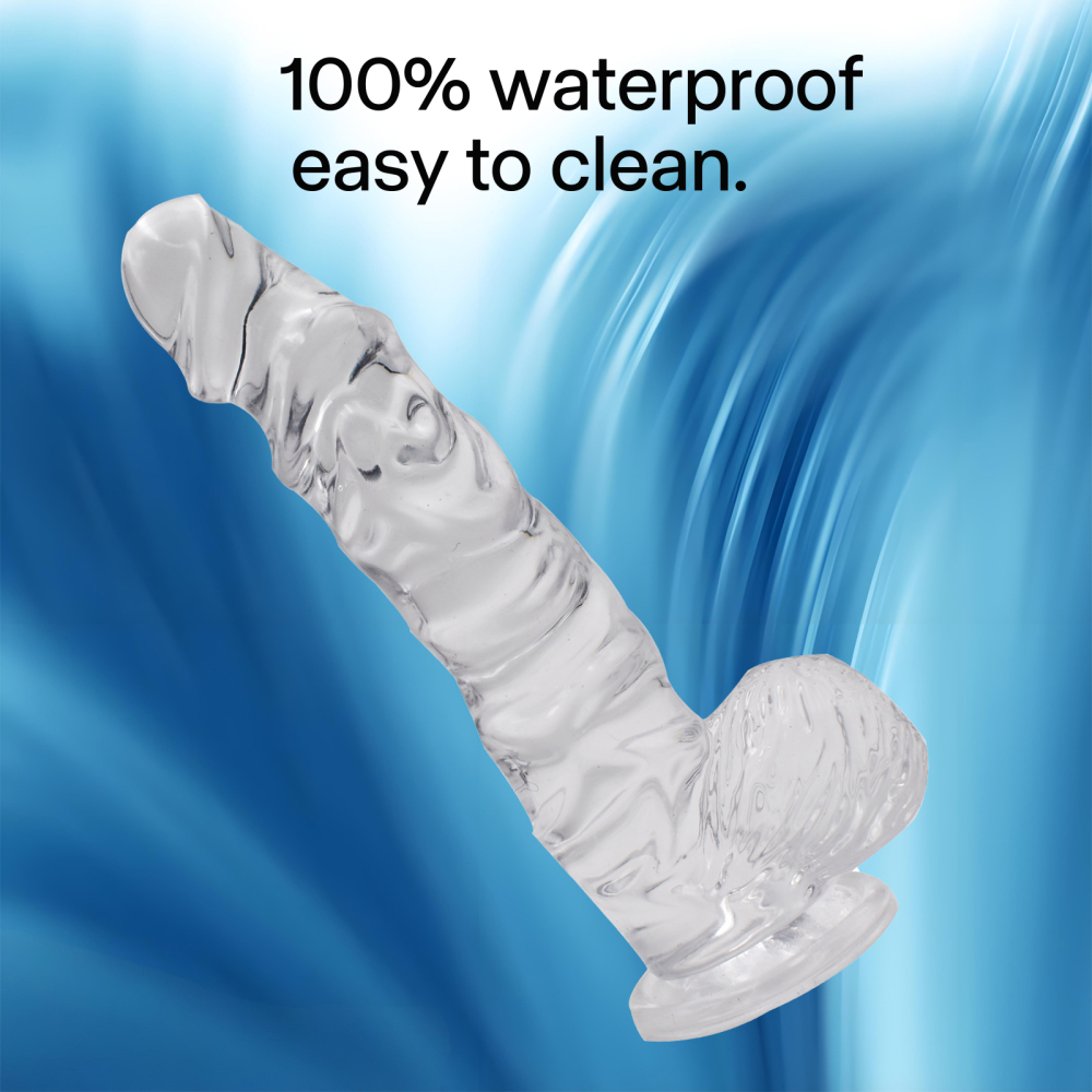 Adult humanized products: transparent artificial penis, suction cups, introductory small toys