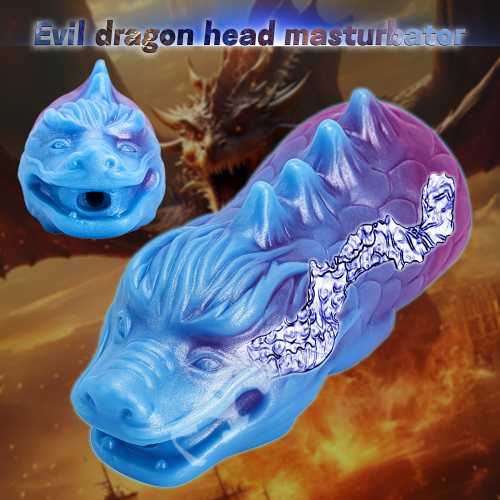 Alien monster Dragon Head male masturbator