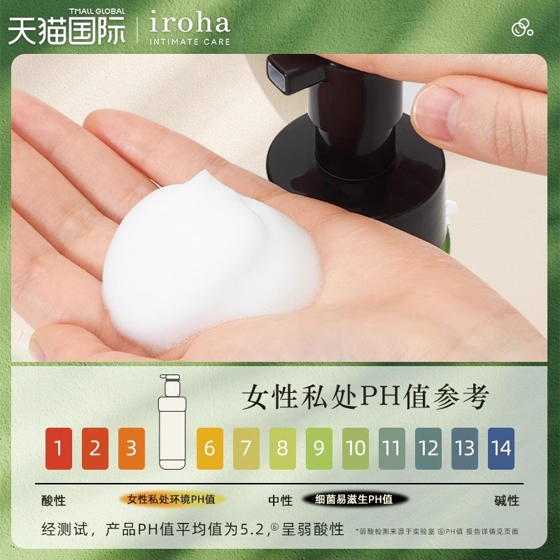 TENGA iroha私处洗护液私密处女性洁阴清洗剂外阴洗液护理液