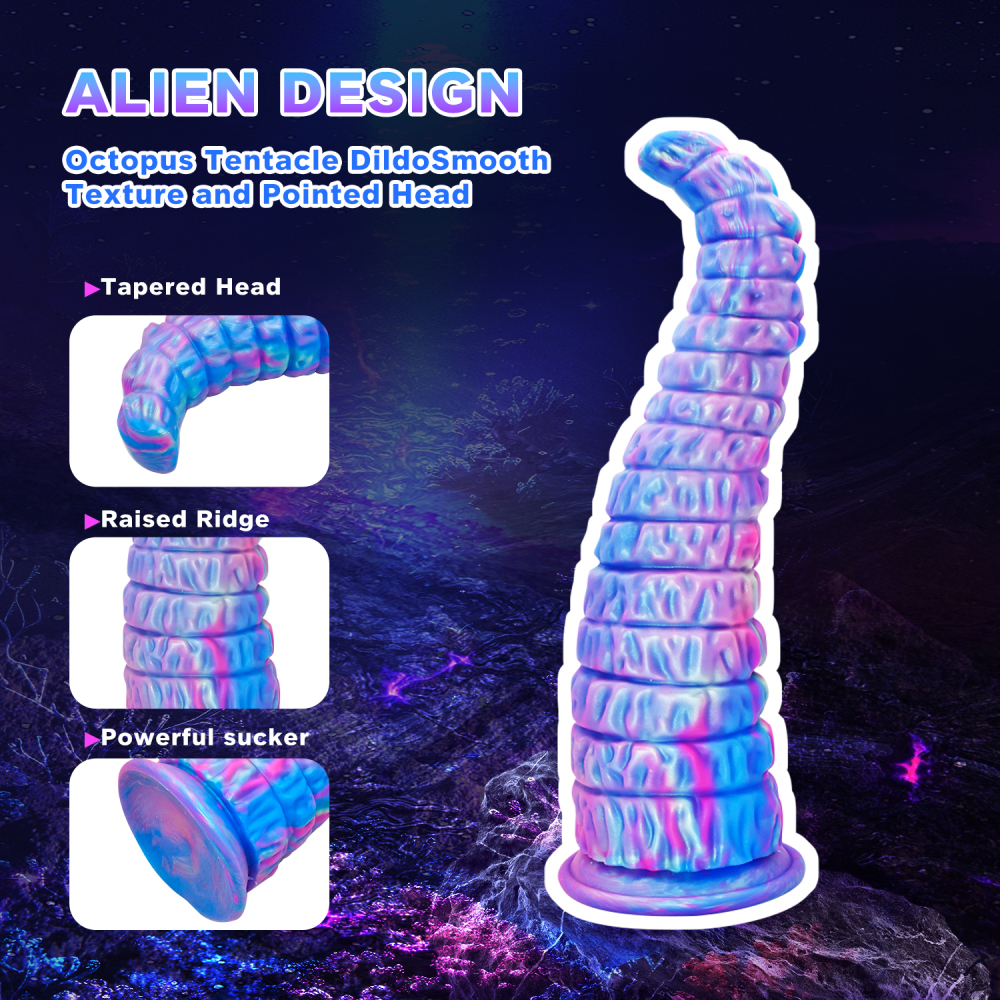 Sea monster alien female sex toy octopus silicone material