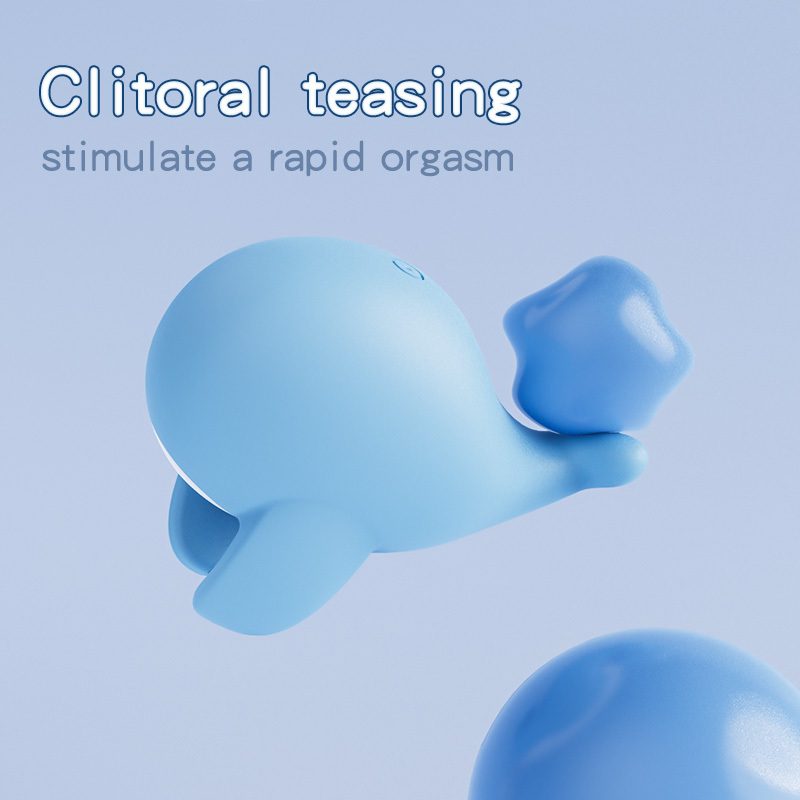 Baby whale fingertip fun jumping egg sex to，Finger sleeve vibrating toy