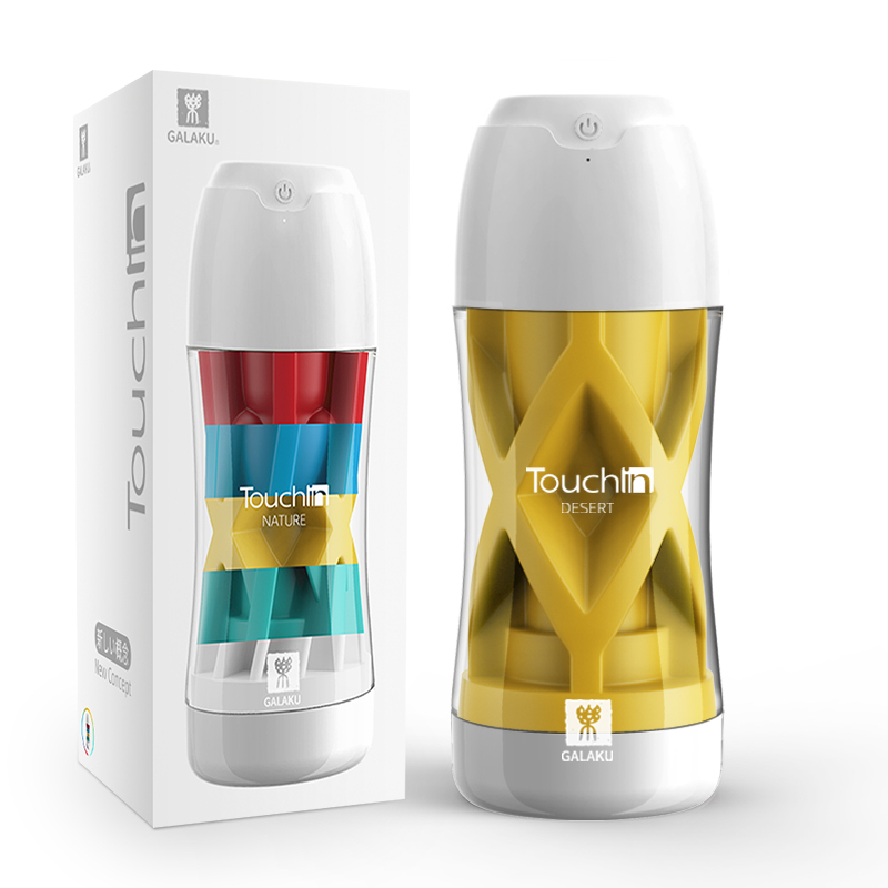 GALAKU触动震动吮吸男用飞机杯