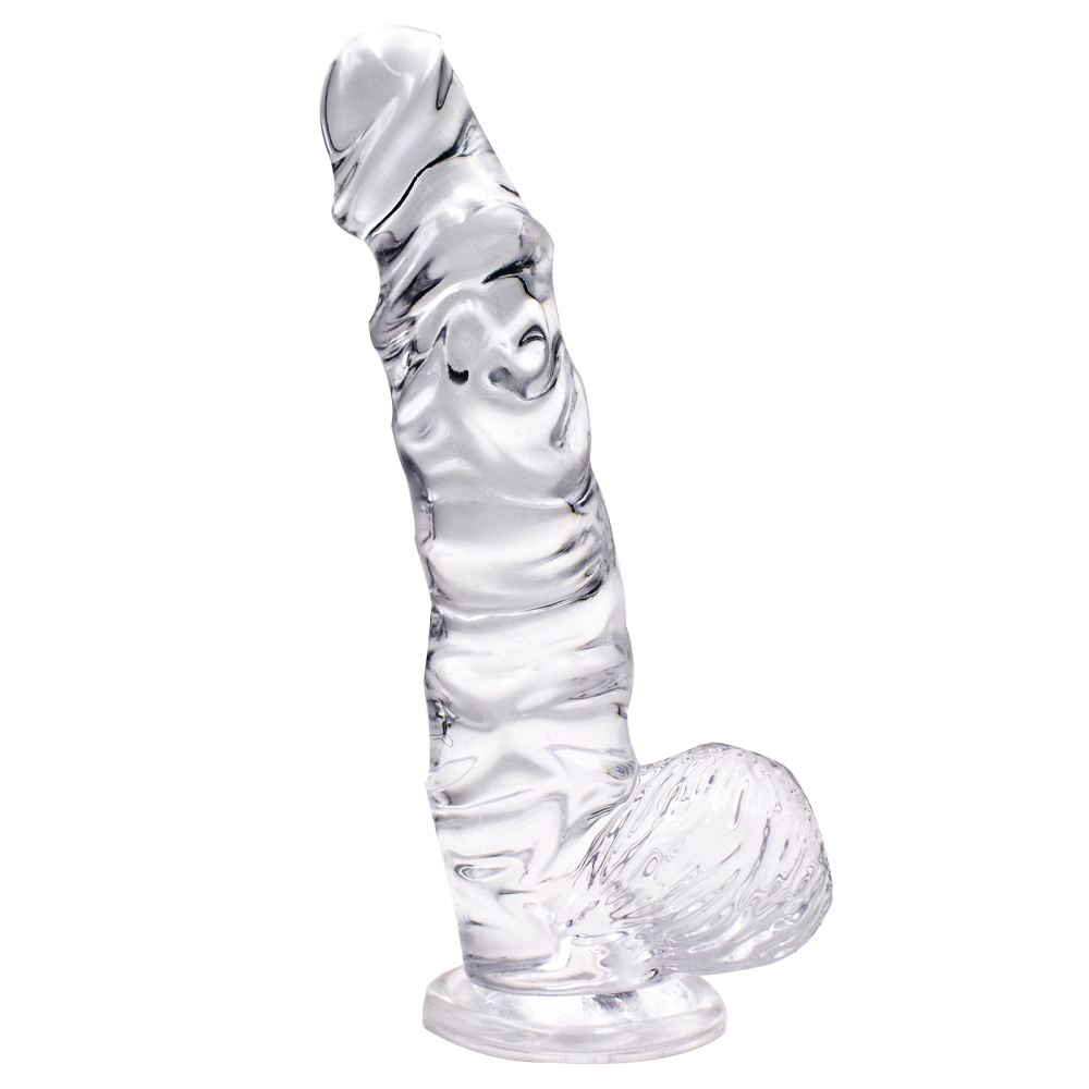Adult humanized products: transparent artificial penis, suction cups, introductory small toys