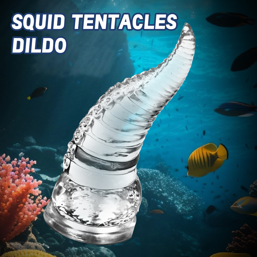 Monster Octopus whisker Transparent Artificial penis Suction Cup Beginner's small toy Adult humanized product