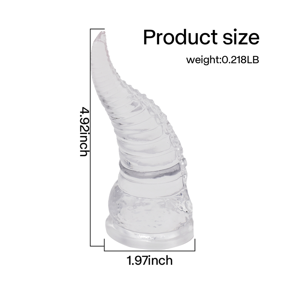 Monster Octopus whisker Transparent Artificial penis Suction Cup Beginner's small toy Adult humanized product