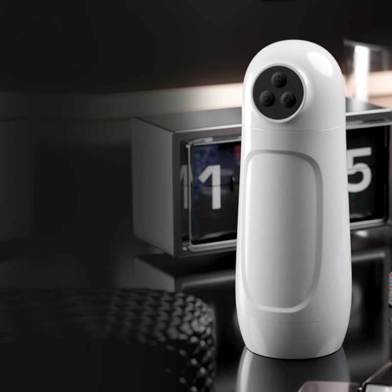 GALAKU大白飞机杯震动吮吸款APP版飞机杯