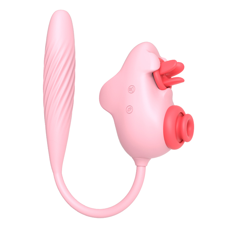 Spaceship sex toy sucking and spot-checking and tongue licking