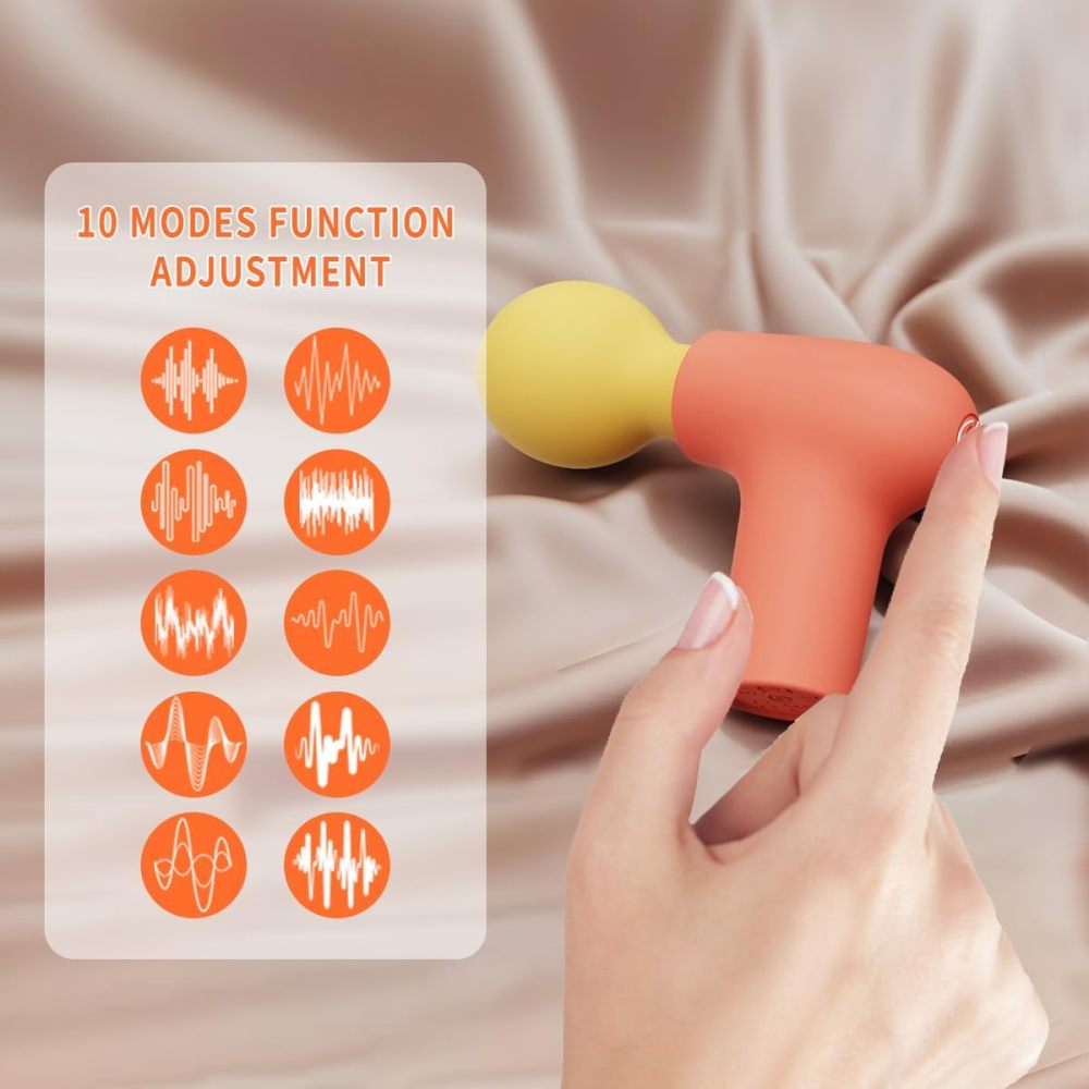 ibrator Wand, Female Wand Massager G Spot Vibrator Penis Clitoral Stimulator Massage with 10 Powerful Vibrating Modes,