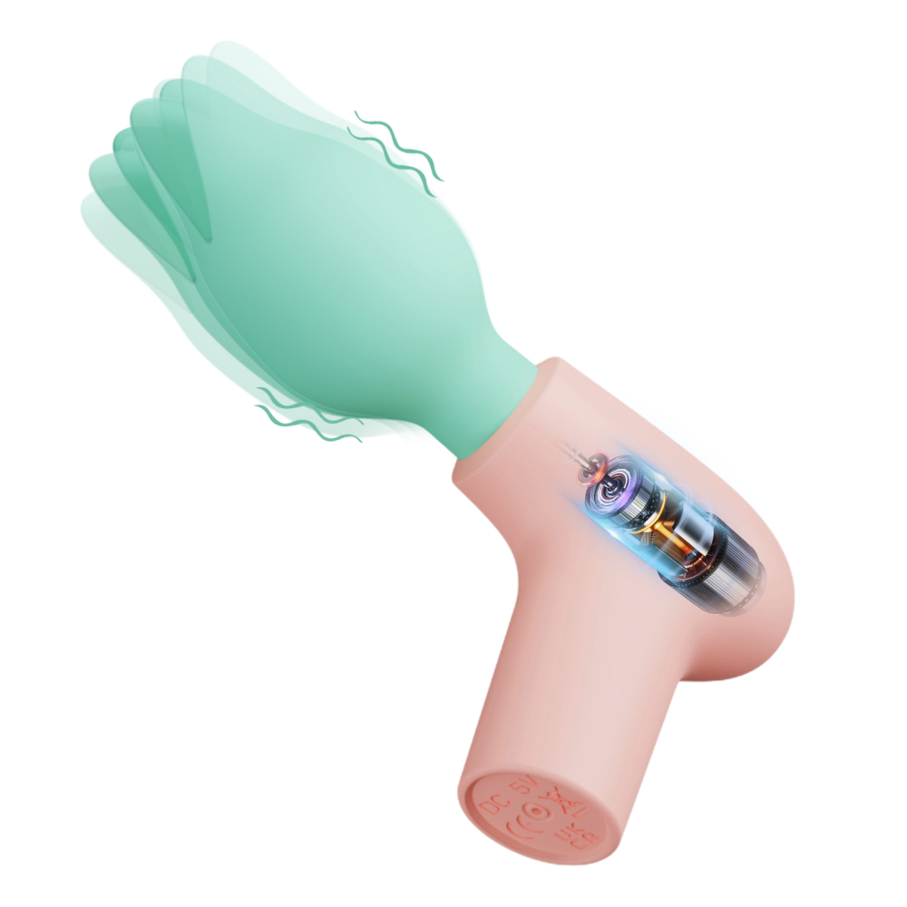 Vibrator Wand Female Sex Toys Pleasure Vibrating Wand Massage Sex Toys Fashion Gifts for Adults Women (Green)