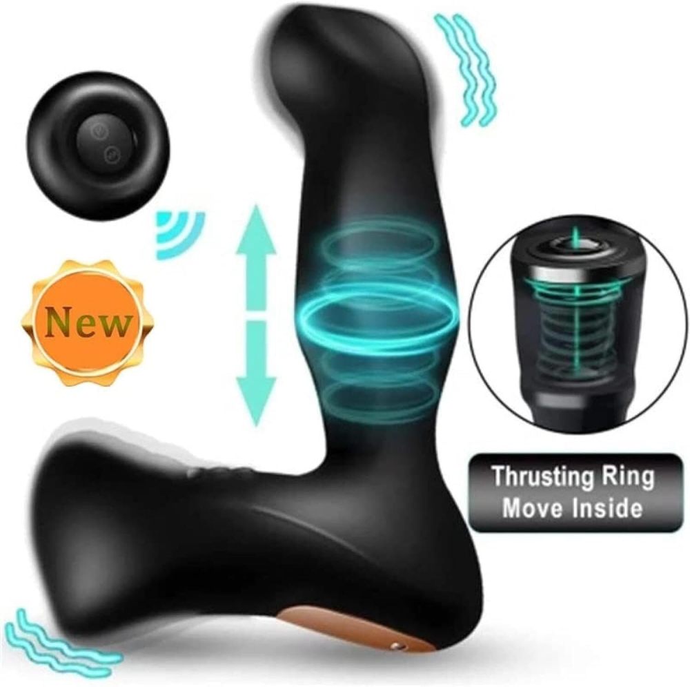 Vibrator Vibrating Anal Butt Plug Vibrator Heating Dildo Vibrating Masturbator Sex Toys