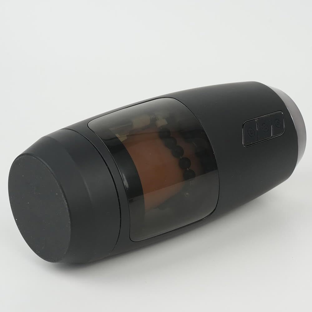 Automatic Thrusting Male Masturbator with Vibration – Realistic Pleasure Cup for Men       自动推进男性自慰器带振动 - 男性真实快感杯