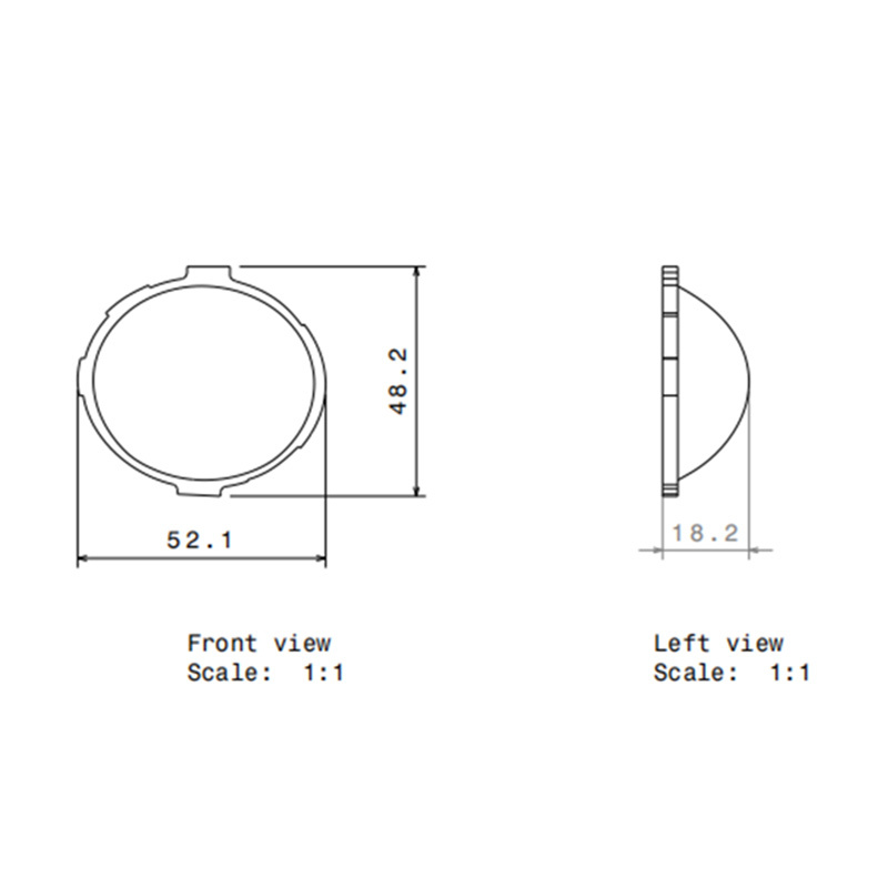 Projector Lens for Led Headlight Low Beam