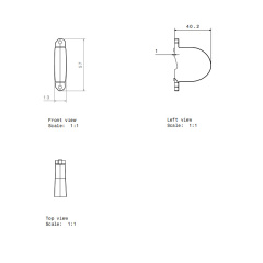 适用于7英寸汽车摩托车圆形大灯近光透镜