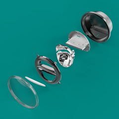 适用于7英寸汽车摩托车圆形大灯装饰框