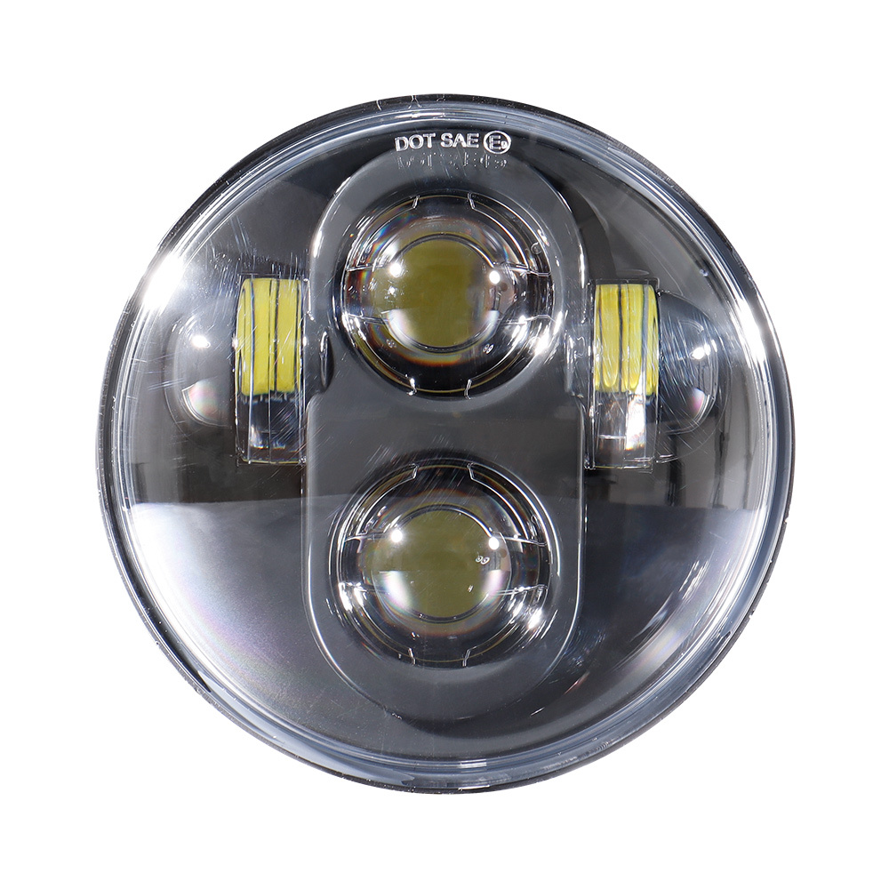 Clear Outer Lens for 5.75 inch Round Headlight