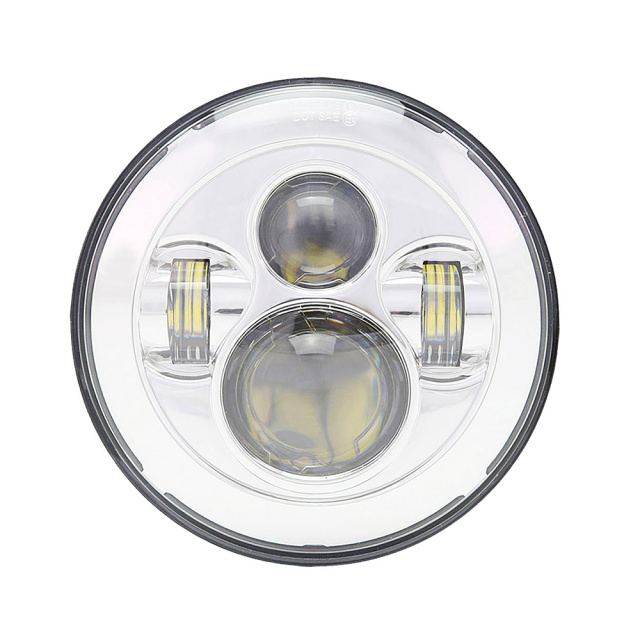 Clear Outer Lens for 7 inch Round Headlight