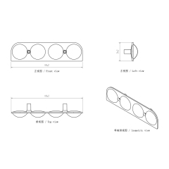Projector Lens for Led Headlight High Beam