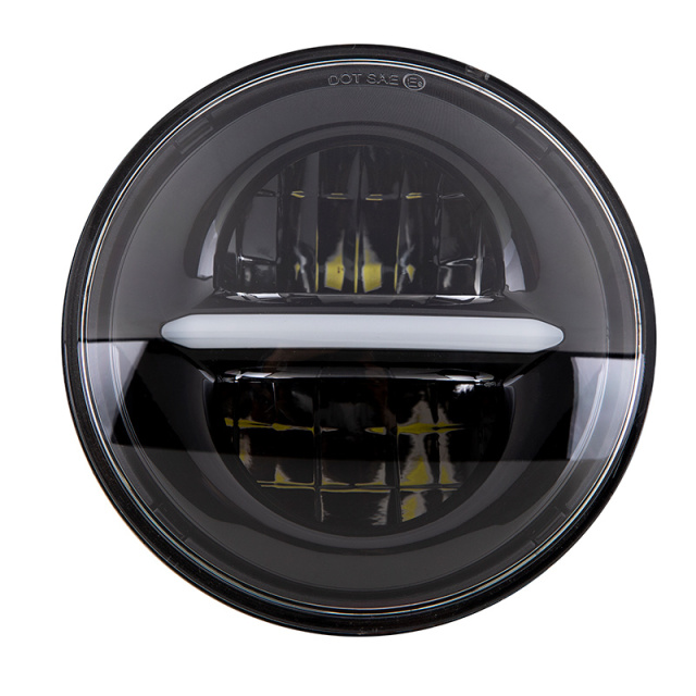 适用于5.75英寸摩托车圆形大灯装饰框