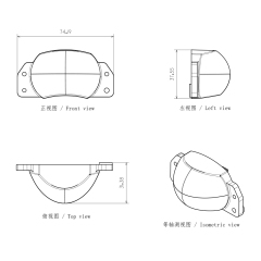 Projector Lens for Led Headlight High Beam