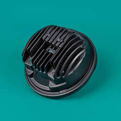 适用于5.75英寸摩托车圆形大灯后壳