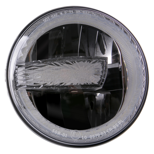 适用于7英寸汽车摩托车圆形大灯反光杯