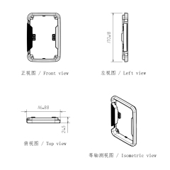 适用于吉普牧马人JK尾灯行车回返透镜