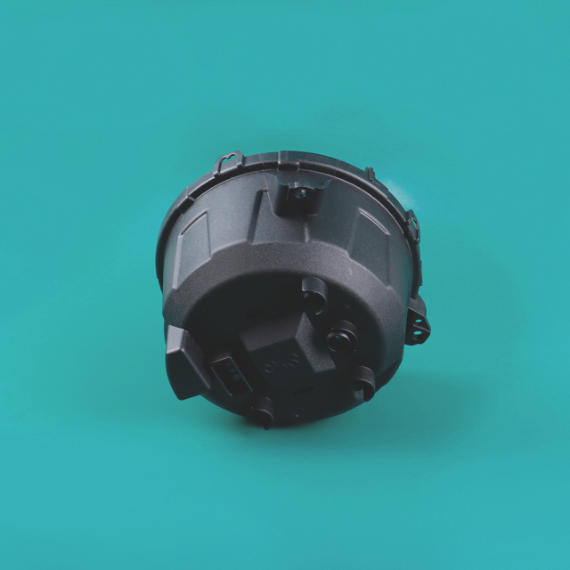 适用于吉普牧马人JL9英寸圆形大灯后壳