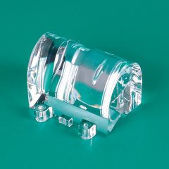 适用于7英寸摩托车圆形大灯近光灯透镜