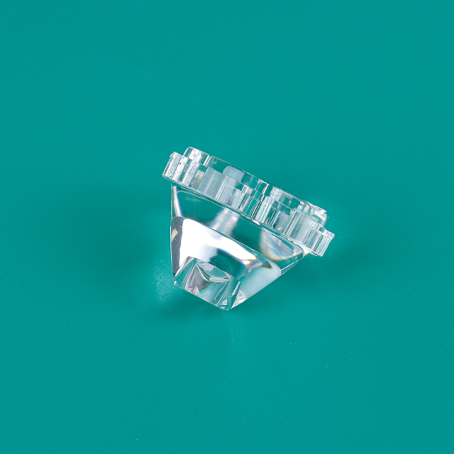 适用于圆形摩托车大灯远光灯透镜