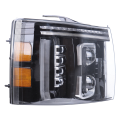 Lens Mount for Led Headlight Assembly