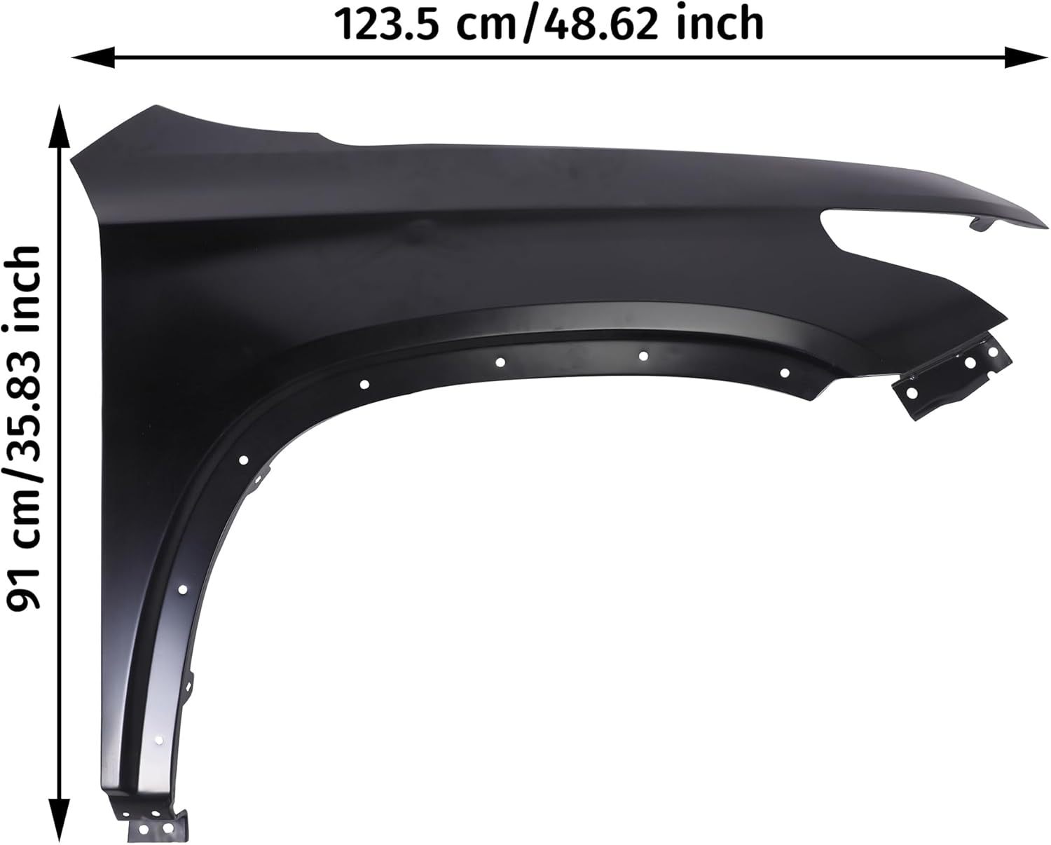 Fender Set For 2021-2023 Chevy Suburban Tahoe Front Left+Right Side Fender 84384210 84384211