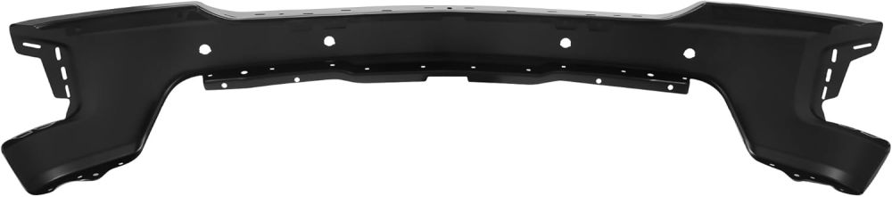 Front Bumper Face Bar Compatible For 2019-2021 Chevy Chevrolet Silverado 1500 LT LTZ W/Park Black Steel Front Bumper Replacement for 84588806