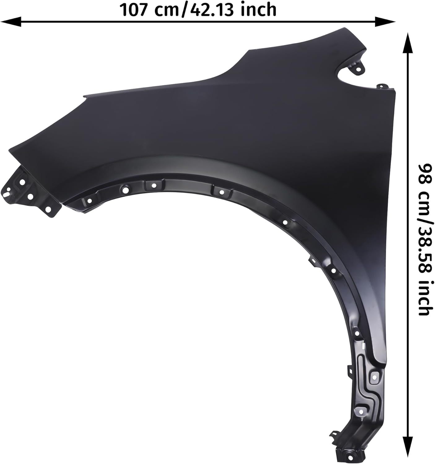 Front Driver Left Side Fender Fits Buick Encore 2017 2018 2019 2020 2021 2022 42666343 GM1240401