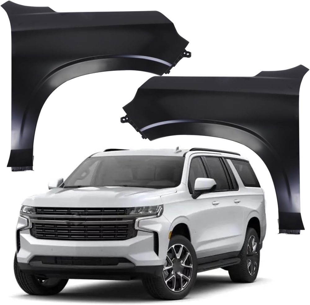 Fender Set For 2021-2023 Chevy Suburban Tahoe Front Left+Right Side Fender 84384210 84384211