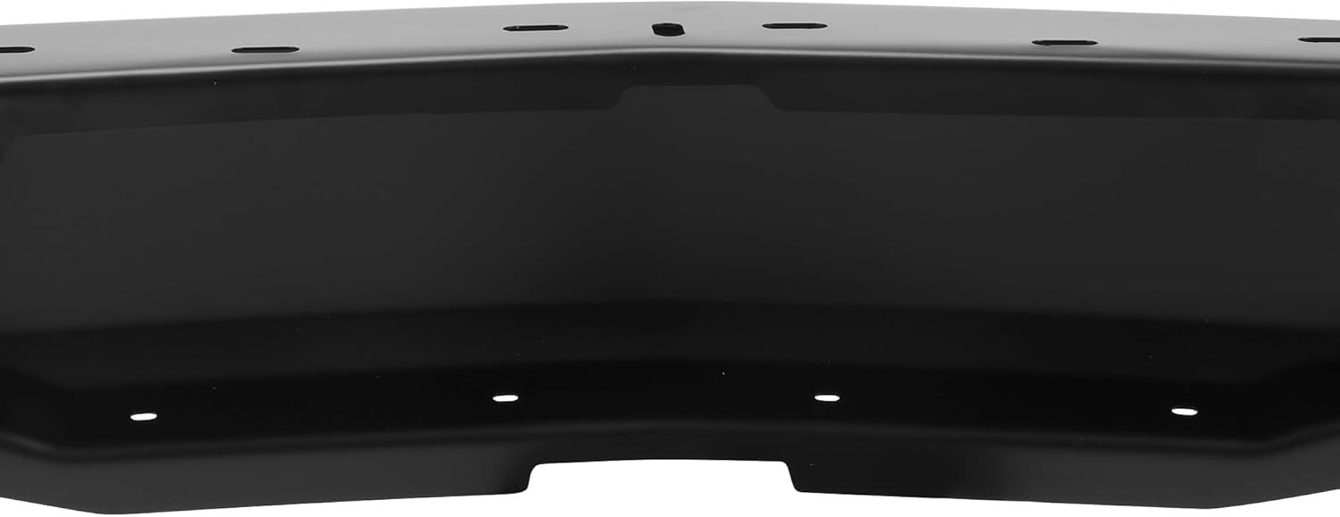 Front Bumper Face Bar Compatible For 2019-2021 Chevy Chevrolet Silverado 1500 LT LTZ W/Park Black Steel Front Bumper Replacement for 84588806