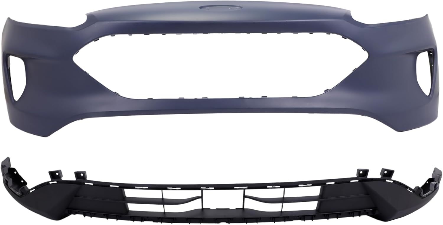 Fits For 2020 2021 2022 Ford Escape Front Bumper Cover W/Upper Lower Set