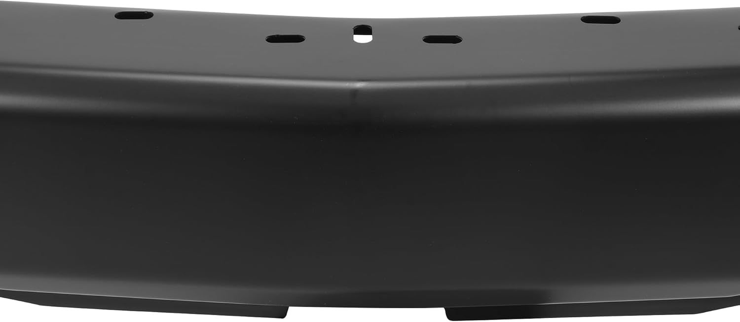 Front Bumper Face Bar Compatible For 2019-2021 Chevy Chevrolet Silverado 1500 LT LTZ W/Park Black Steel Front Bumper Replacement for 84588806